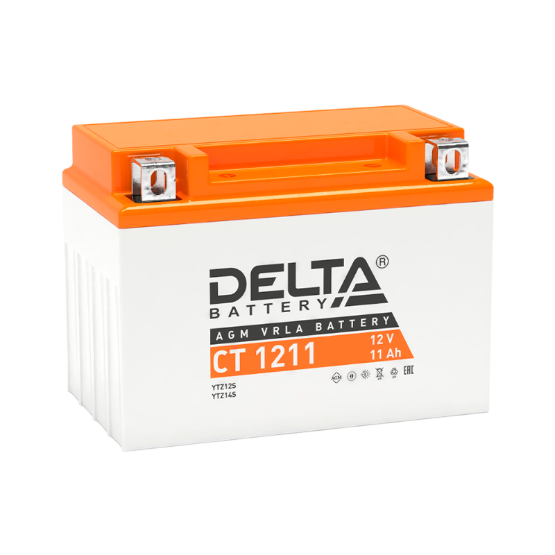 Аккумулятор для мототехники Delta CT 1211 (1/8)