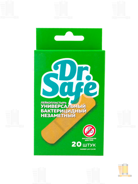 Dr.Safe Лейкопластырь №8 1,9х7,2