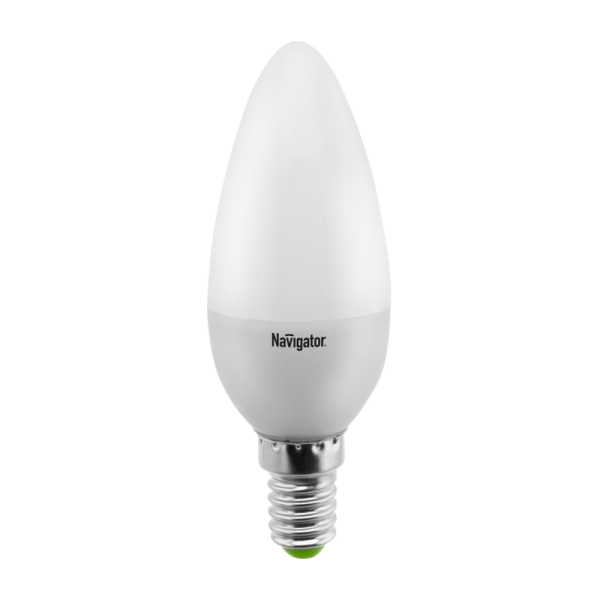 Лампа светодиодная Navigator C35 E14 3W 2700К 220-240V свеча матовая (1/10/100)