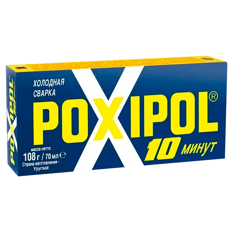 Клей Poxipol эпоксидный 70мл холодная сварка серый (1/24/96)