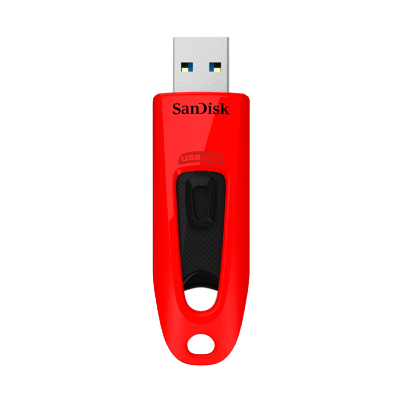 Флеш-накопитель SanDisk ULTRA CZ48 64GB USB3.0 пластик красный