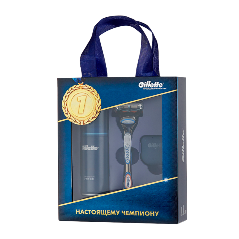 Набор Gillette Mach 3 (ст+1кас+гель75мл) *4* (коробка) 514