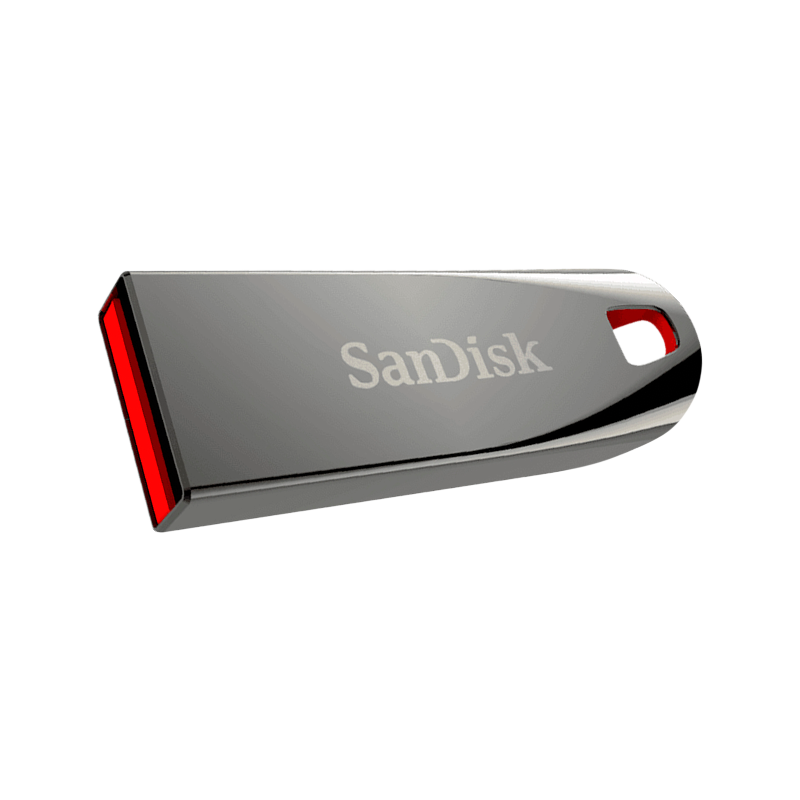 Флеш-накопитель SanDisk Cruzer Force CZ71 16GB USB2.0 металл серебряный