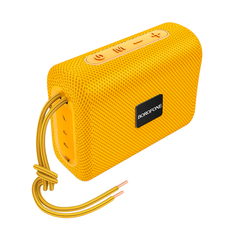 Портативная колонка Borofone BR18 bluetooth 5.1 FM/TF/USB/AUX золотой (1/80)