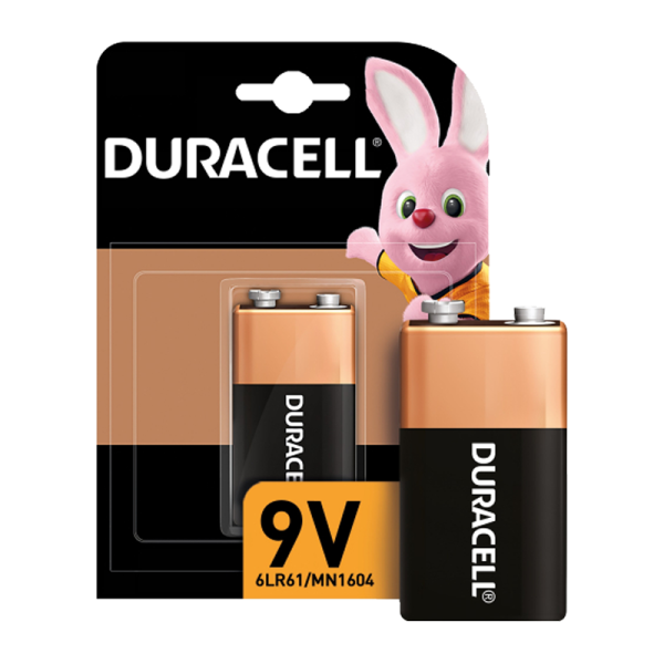 Батарейка Duracell Basic Крона 6LR61 BL1 Alkaline 9V (1/10/6160)