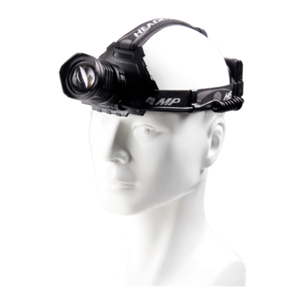 Фонарь налобный Без бренда T70(P 70) черный