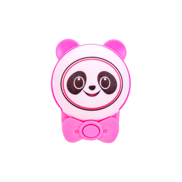 Ночник Camelion NL-253 "Панда с бантиком" 0.5W 220V в розетку синий (1/24/96)