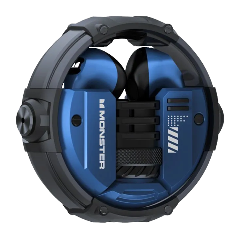 Наушники вставные Monster XKT10 bluetooth 5.3 с микр. синий