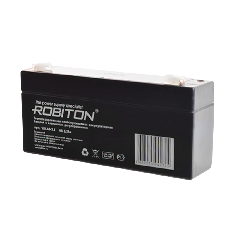 Аккумулятор ROBITON VRLA6-3.3 (1/20)