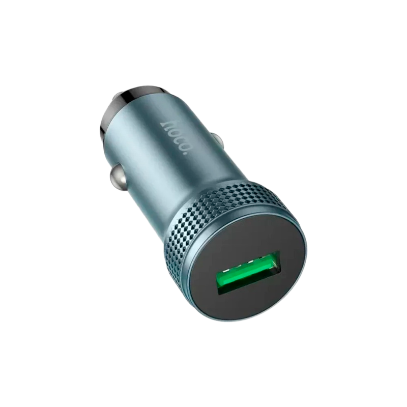 Автомобильное З/У HOCO Z49A 1USB 18W серый (1/13/130)