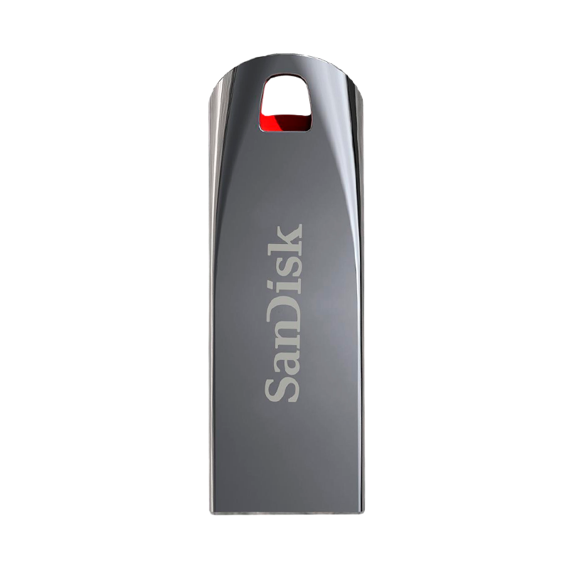 Флеш-накопитель SanDisk Cruzer Force CZ71 64GB USB2.0 металл серебряный
