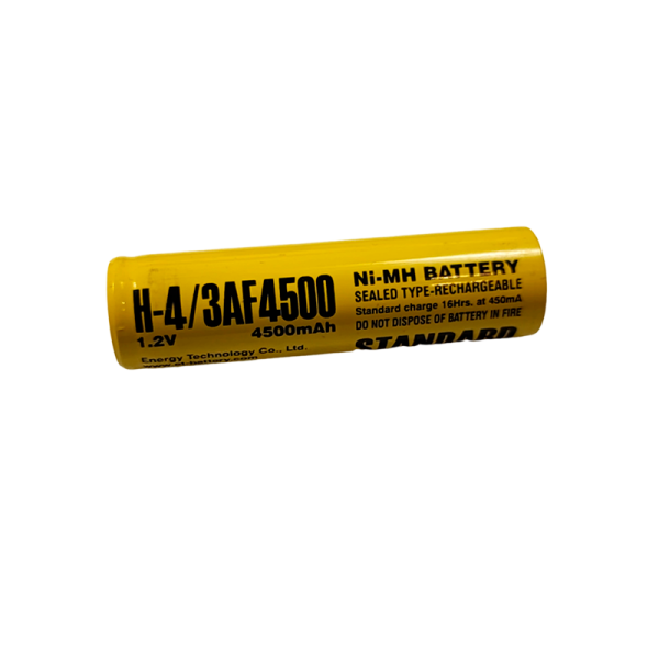Аккумулятор ET H-4/3AF4500 18.0*67.0, 1.2В, 4500мАч, Ni-MH (1/36/288)