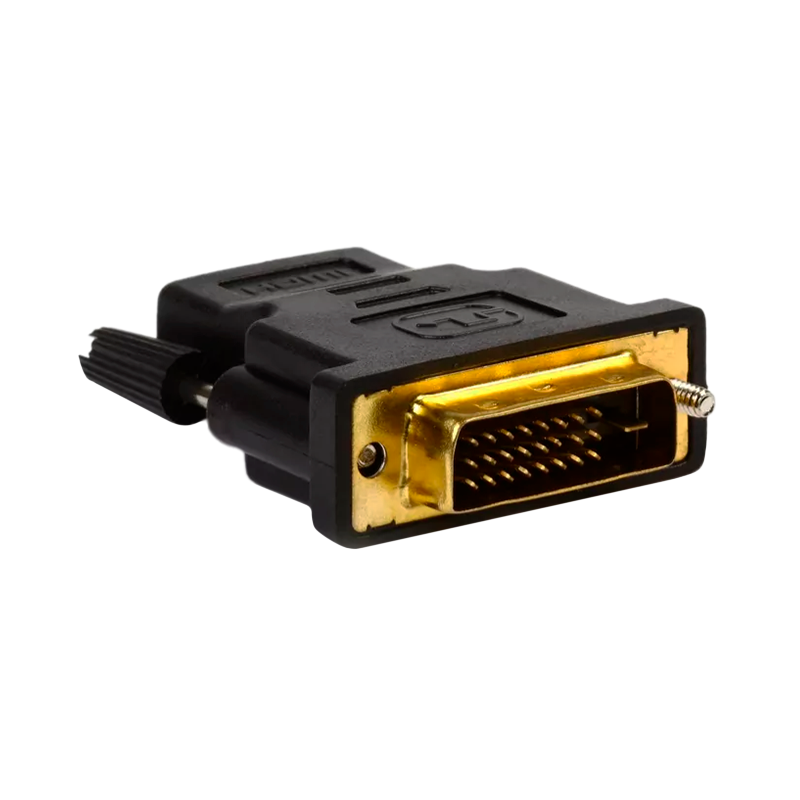 Переходник Smartbuy A122 DVI-D 25 (m)-HDMI (f) пластик черный (1/500)