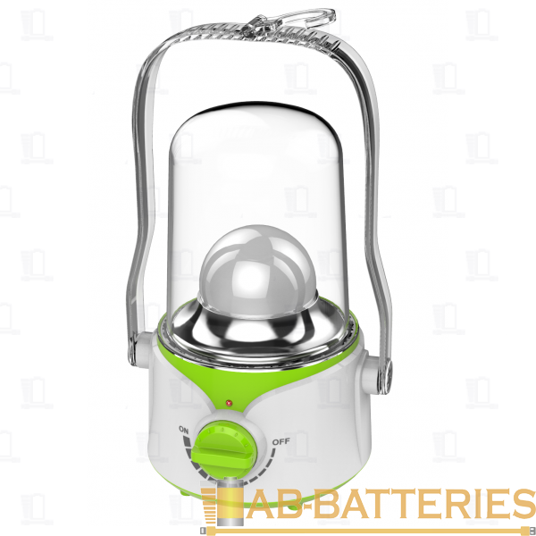 Фонарь туристический Smartbuy SBF-42 45LED от аккумулятора рег.ярк. белый зеленый (1/24)
