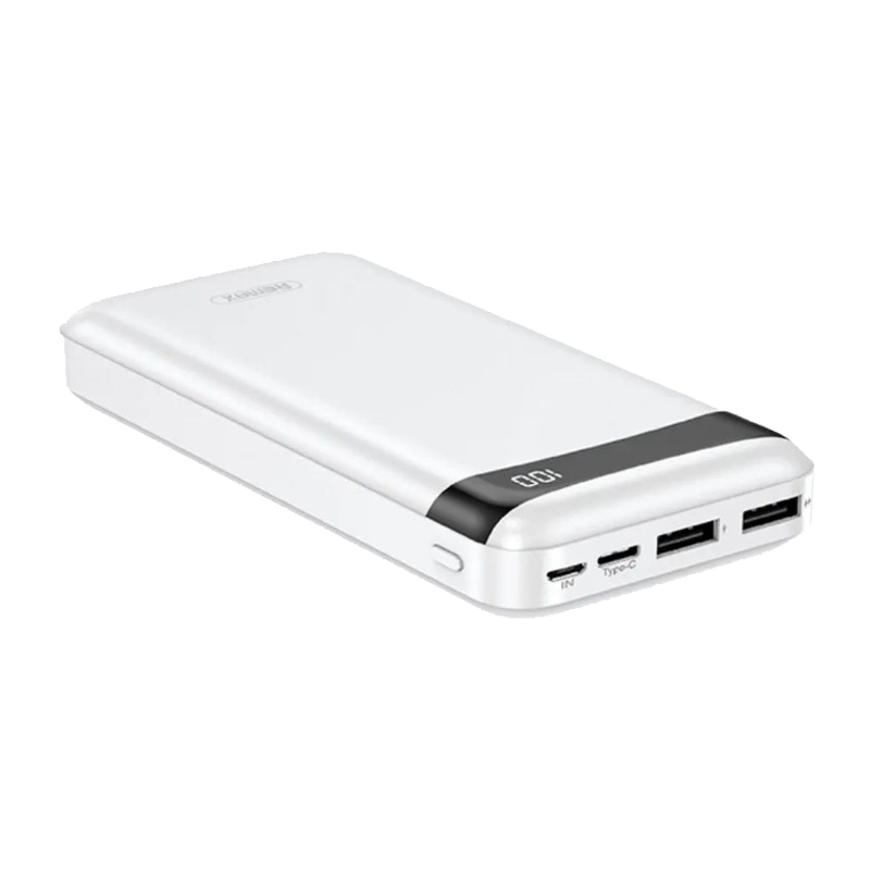 Внешний аккумулятор Remax RPP-259 20000mAh 2.0A 2USB/Type-C белый (1/36)