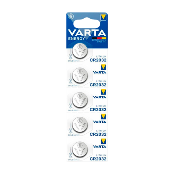 Батарейка Varta ENERGY CR2032 BL5 Lithium 3V (6032) (5/100/500)