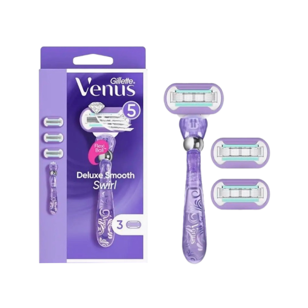 Бритва Gillette VENUS Swirl 5 лезвий 3 кассеты