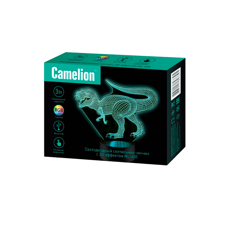 Светильник настольный Camelion NL-405 3W 220V LED не нагревается (1/20)