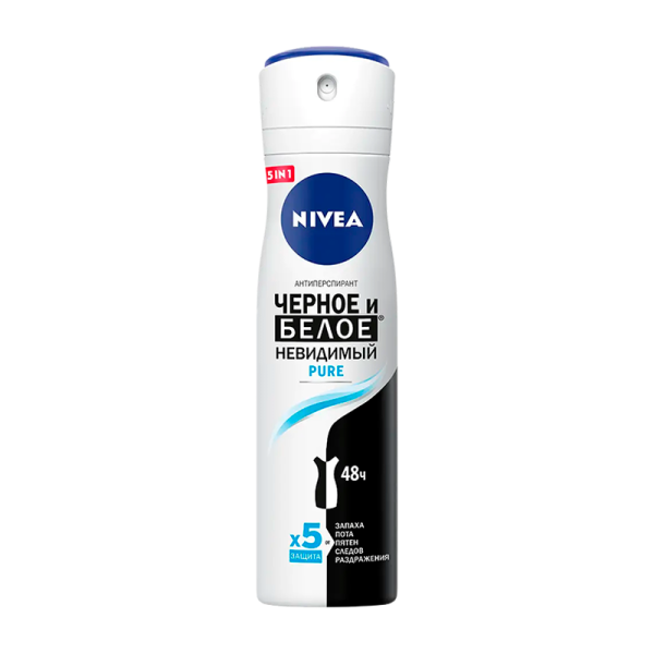 Дезодорант женский Nivea невидимая защита Deo спрей 150мл (1/6)