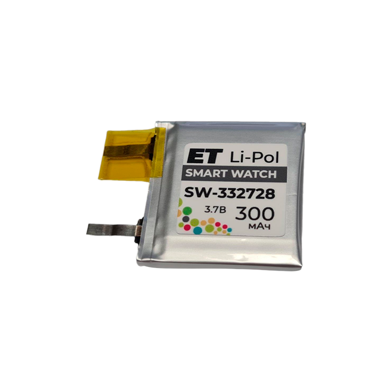 Аккумулятор ET SW-332728 3.8В, 300мАч,&nbsp;&nbsp;для Smart Watch