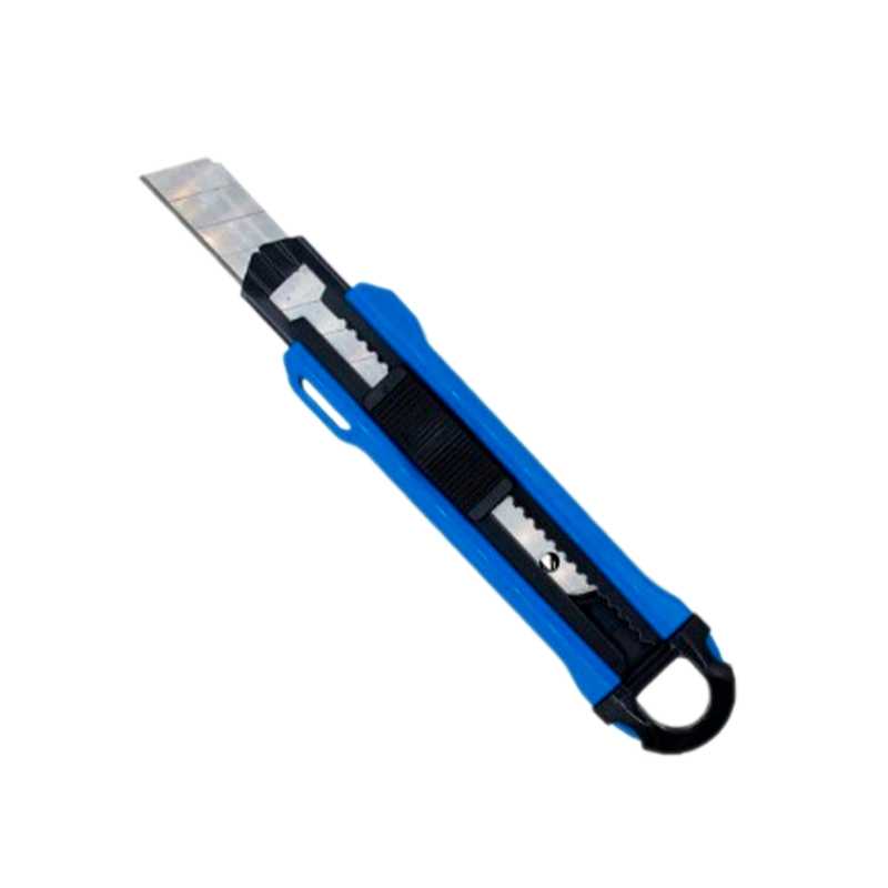 Нож канцелярский X-PERT 18 мм пластиковый корпус, 5 лезвий, СК-183 (1/144)