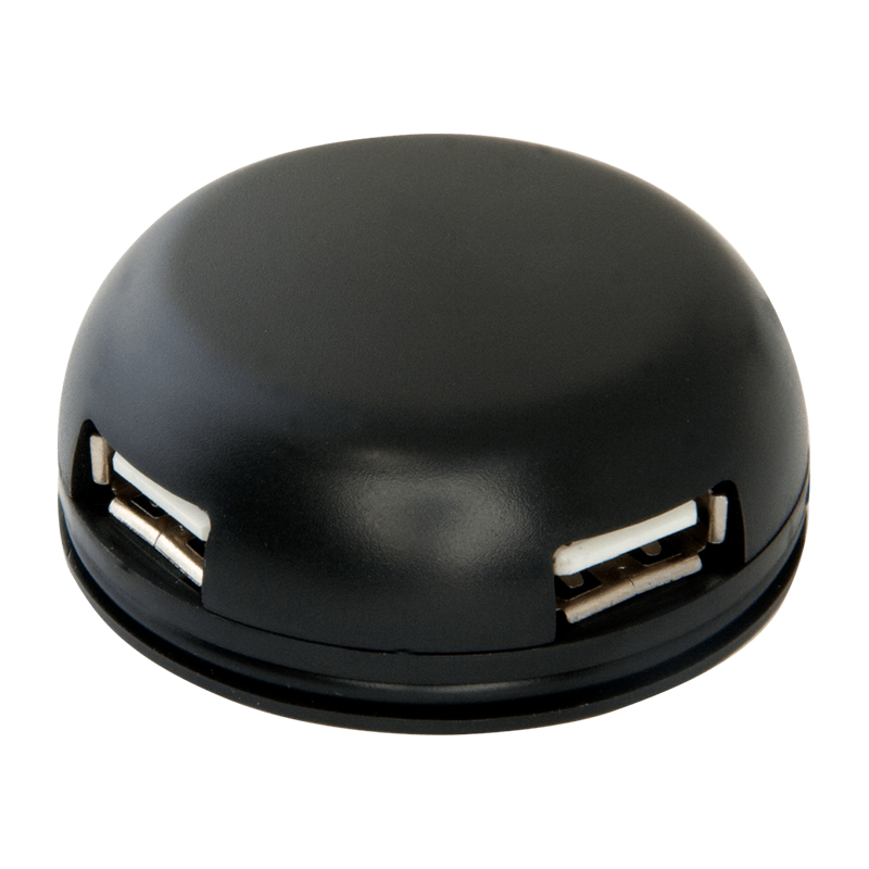 USB-Хаб Defender Quadro Light 4USB черный (1/100)