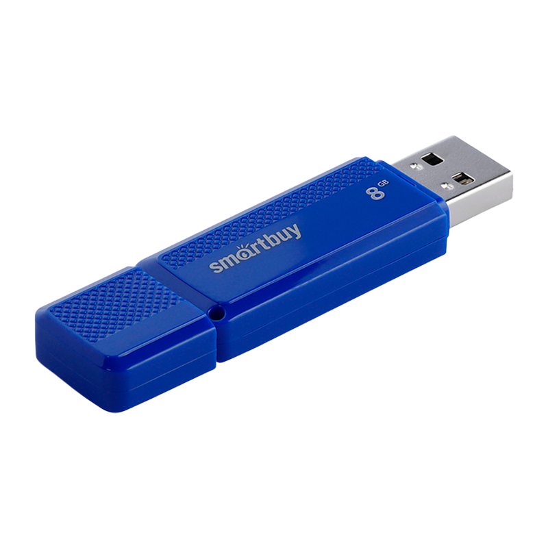 Флеш-накопитель Smartbuy Dock 8GB USB2.0 пластик синий