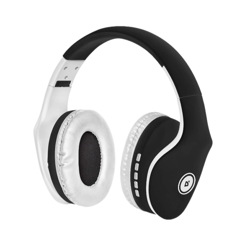 Наушники полноразмерные Defender B525 FreeMotion bluetooth 4.2 с микр. черный белый (1/40)