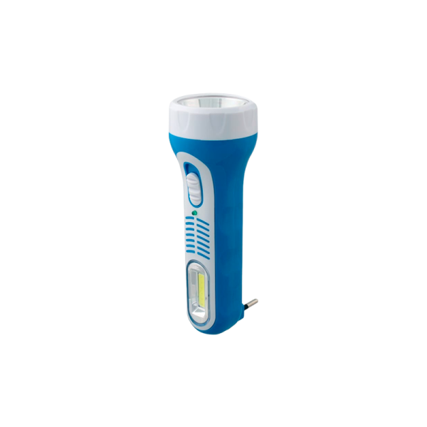 Фонарь туристический Старт LHE 503-B1 3W 3LED от аккумулятора прямая подзарядка синий