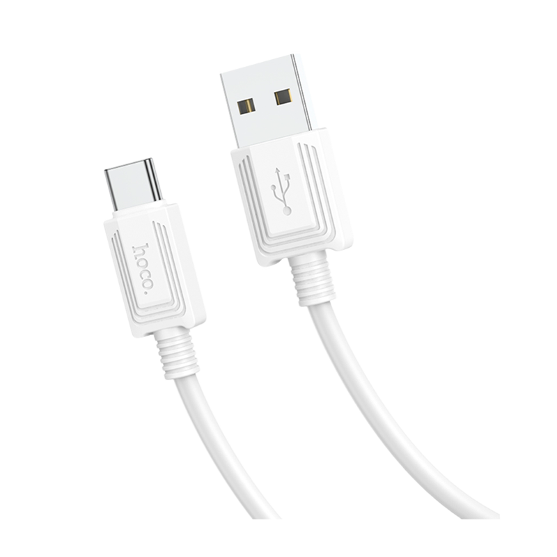 Кабель HOCO X73 USB (m)-Type-C (m) 1.0м 3.0A ПВХ белый (1/31/310)