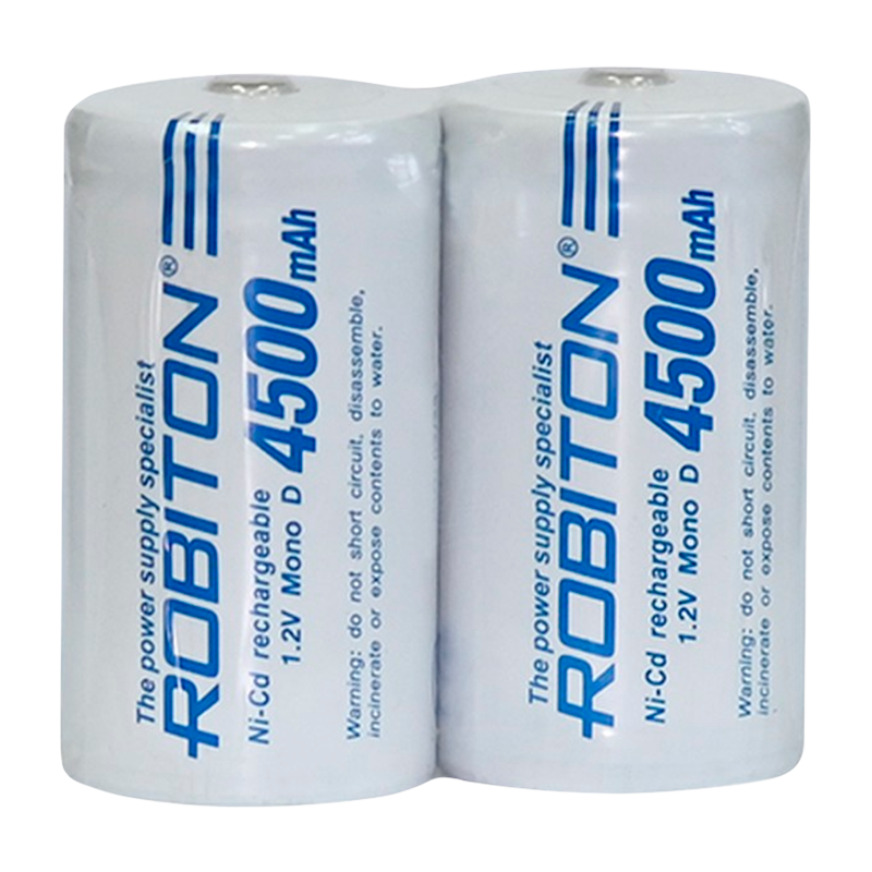 Аккумулятор ROBITON 4500NCD высокотемпературный SR2, опт.упак. 10 шт NC4500-D-1.2V 2/10/120