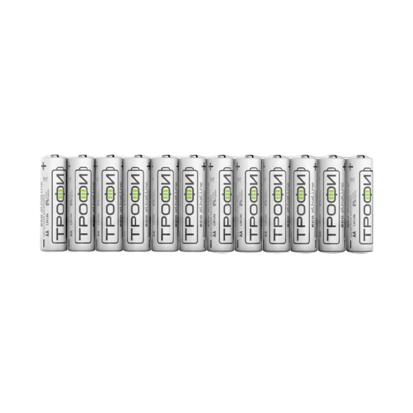 Батарейка Трофи Eco LR6 AA Shrink 12 Alkaline 1.5V (12/60/720/21600)