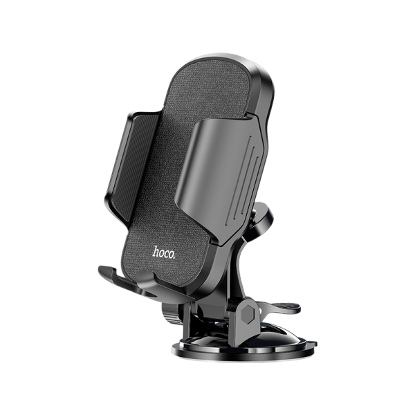 Держатель автомобильный HOCO CA82 присоска черный (1/62)
