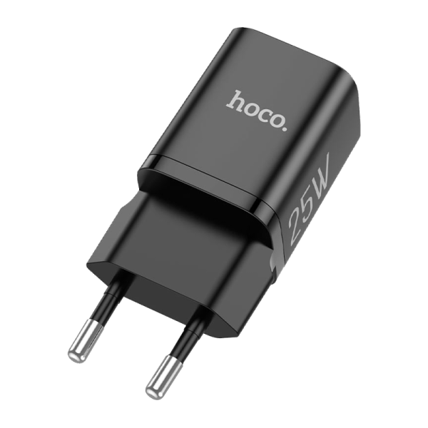 Сетевое З/У HOCO N19 Type-C 3.0A 25W PD3.0 черный (1/12/120)