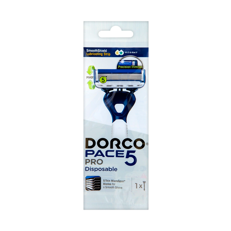 Бритва DORCO PACE5 pro 5 лезвий + триммер 1шт. (1/10)