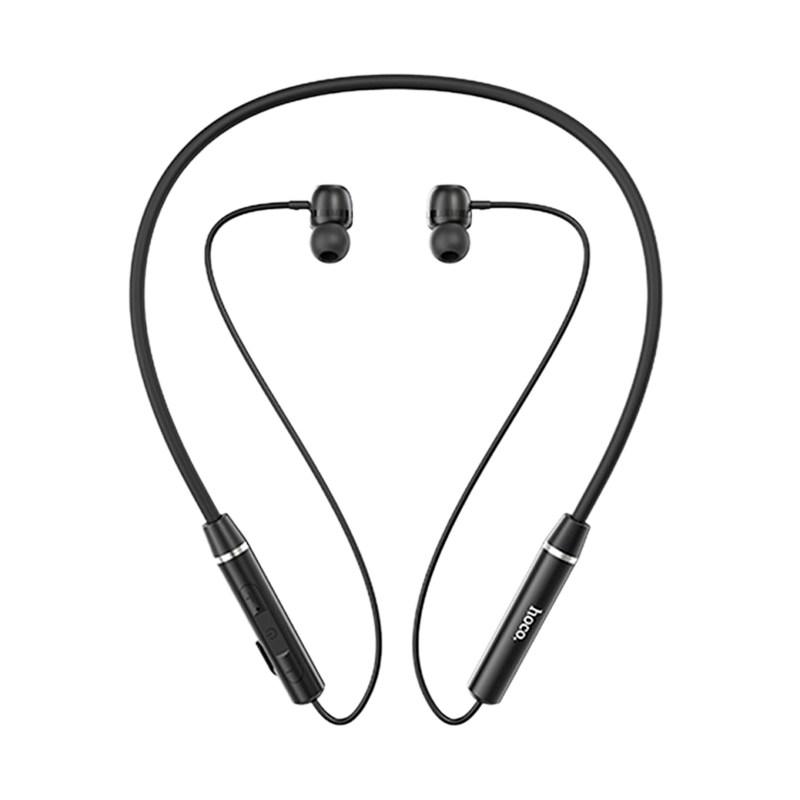 Наушники внутриканальные HOCO ES53 bluetooth 5.0 с микр. спорт. черный (1/90)