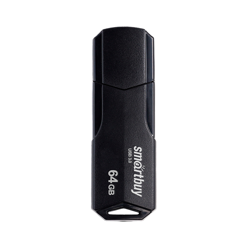 Флеш-накопитель Smartbuy Clue 64GB USB3.1 пластик черный