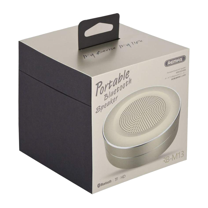 Портативная Bluetooth колонка REMAX RB-M13 Золотой