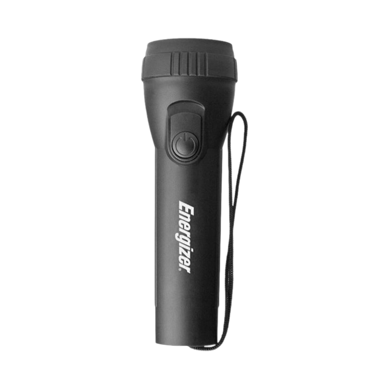 Фонарь универсальный Energizer Plastic Light 1.2W 1LED от батареек черный (1/12)
