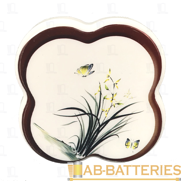 Ночник Camelion NL-236 "Рисунок" 1LED 0.5W 220V в розетку с выключателем (1/18/72)