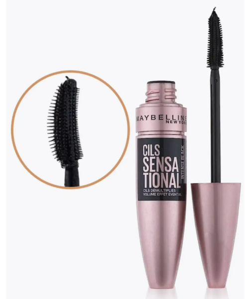 Тушь для ресниц Maybelline Cils Lash Sensational Intense Black объемная