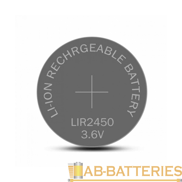 Аккумулятор ET LIR2450 BL1 110mAh, 3.6V, Li-Ion (1/5000)