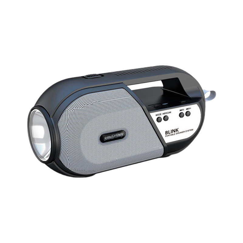 Портативная колонка Smartbuy BLINK bluetooth 5.0 SD FM черный (1/50)