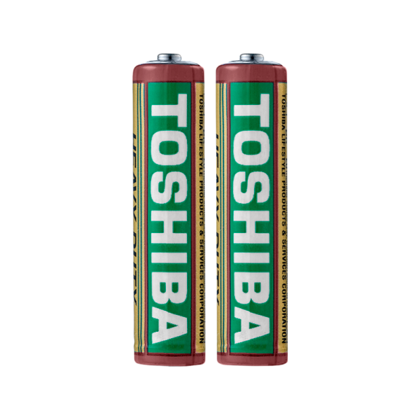Батарейка Toshiba R03 AAA Shrink 2 Heavy Duty 1.5V (2/40/200/1000)
