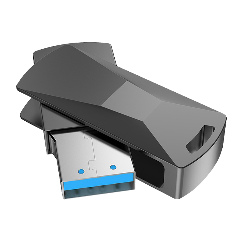Флеш-накопитель HOCO UD5 16GB USB3.0 металл серебряный