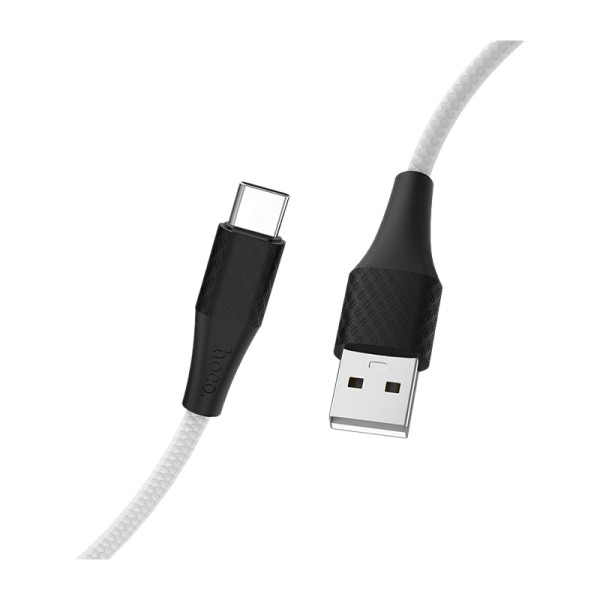 Кабель HOCO X32 USB (m)-Type-C (m) 1.0м 2.0A TPE белый (1/33/330)