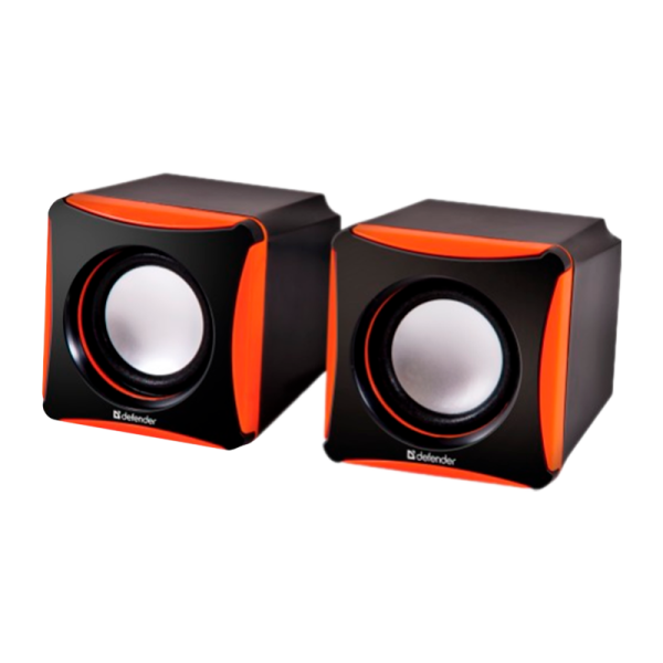 Колонки 2.0 Defender SPK-480 4W USB оранжевый (1/50)