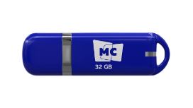 Флеш-накопитель MORE CHOICE МФБ32 2.0 32GB USB2.0 пластик синий