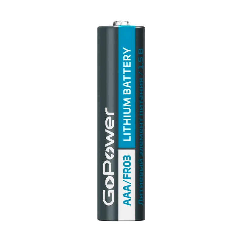 Батарейка GoPower FR03 AAA BOX10 Lithium 1.5V (10/800)