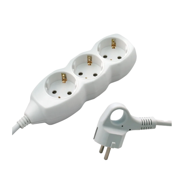 Удлинитель Старт S 3р.С/З 10A 1.5м 2x0.75мм² IP20 белый (1/20)